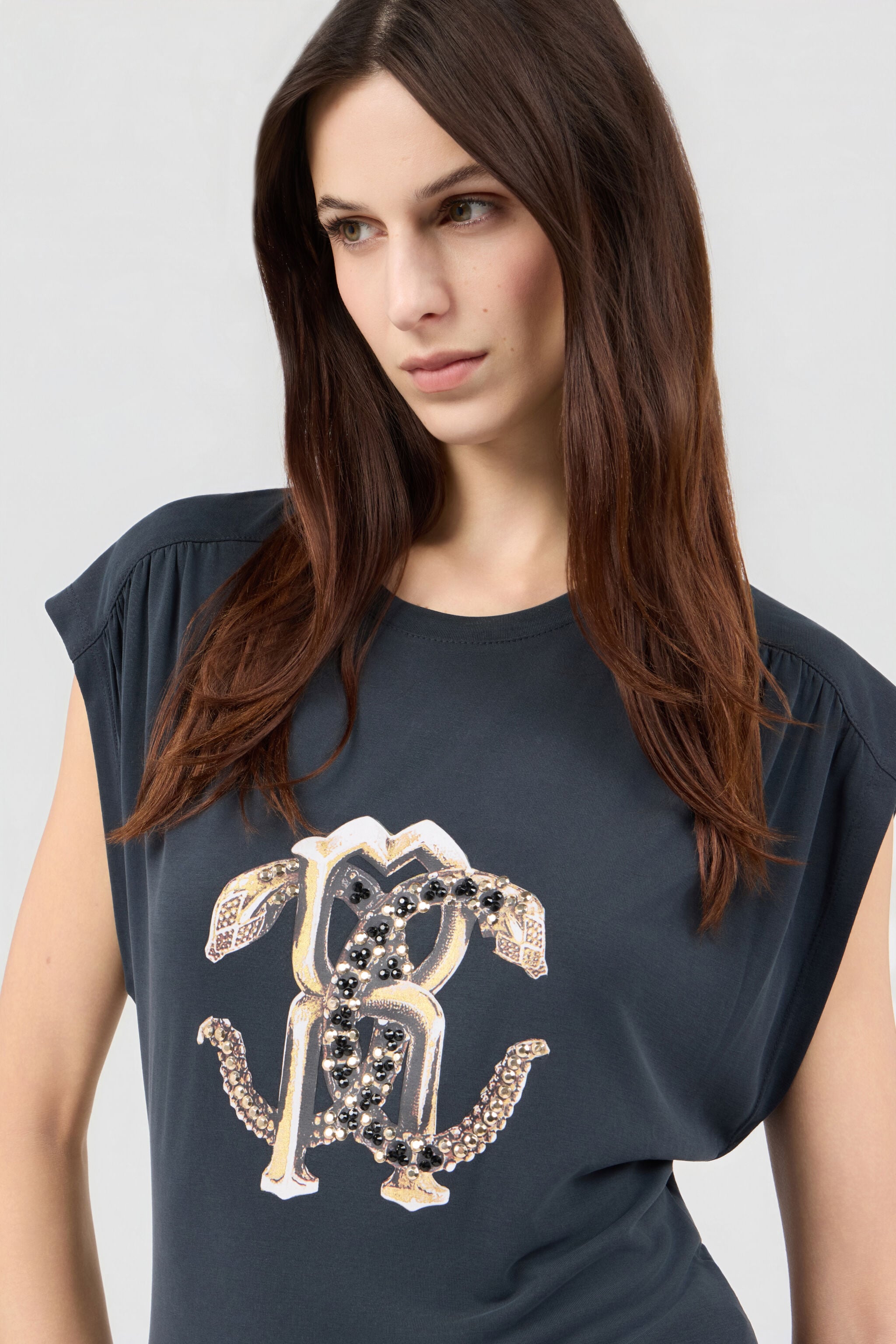RC T-Shirt Nera RC T-Shirt Nera BLACK SOT60H-1H003
