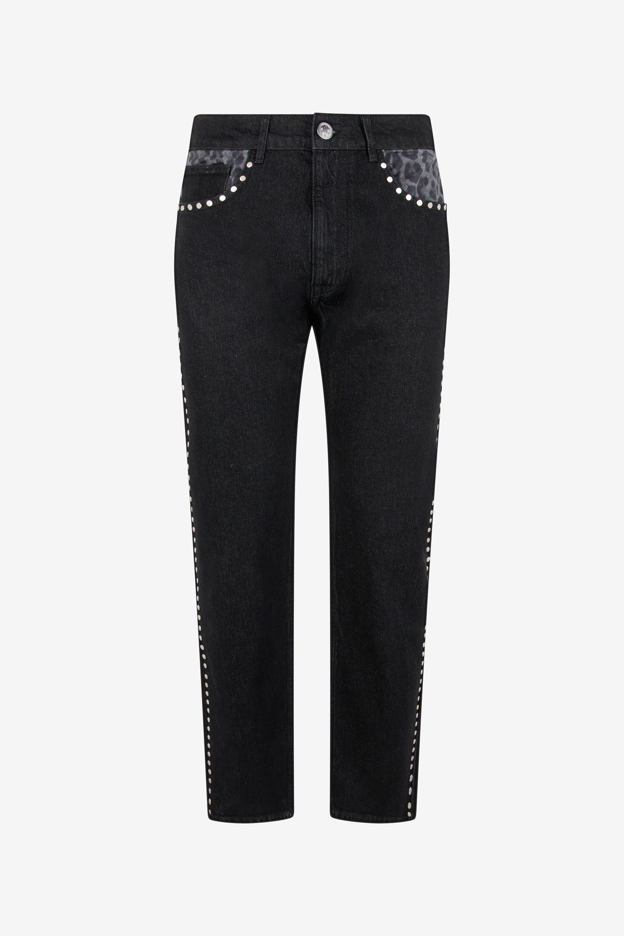 RC Denim-Hose Denim-Hose Schwarz Nieten RC Denim-Hose Denim-Hose Schwarz Nieten BLACK TOJ20G-DN015