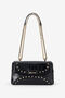 JC Black Croc-Effect Studded Shoulder Bag JC Black Croc-Effect Studded Shoulder Bag BLACK VFB080-VF712
