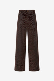 RC Jaguar Skin Corduroy Pants Brown VKT207-VL076