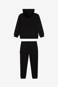 JC Ensemble hoodie noir et jogging BLACK XFT66A-CF013