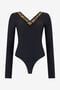 JC Body Noir Ajusté avec Logo JC Body Noir Ajusté avec Logo BLACK RKT921-RK428
