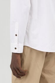 RC White Shirt with Monogram RC Embroidery WHITE SOT70P-FN006