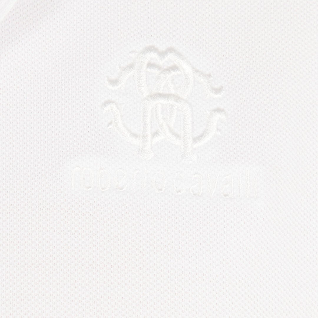 RC Polo With RC Monogram And Logo Embroidery White POT64A-KB001