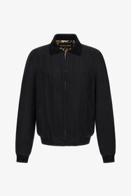 RC Zip-up bomber jacket Black SRT465-FLJ04
