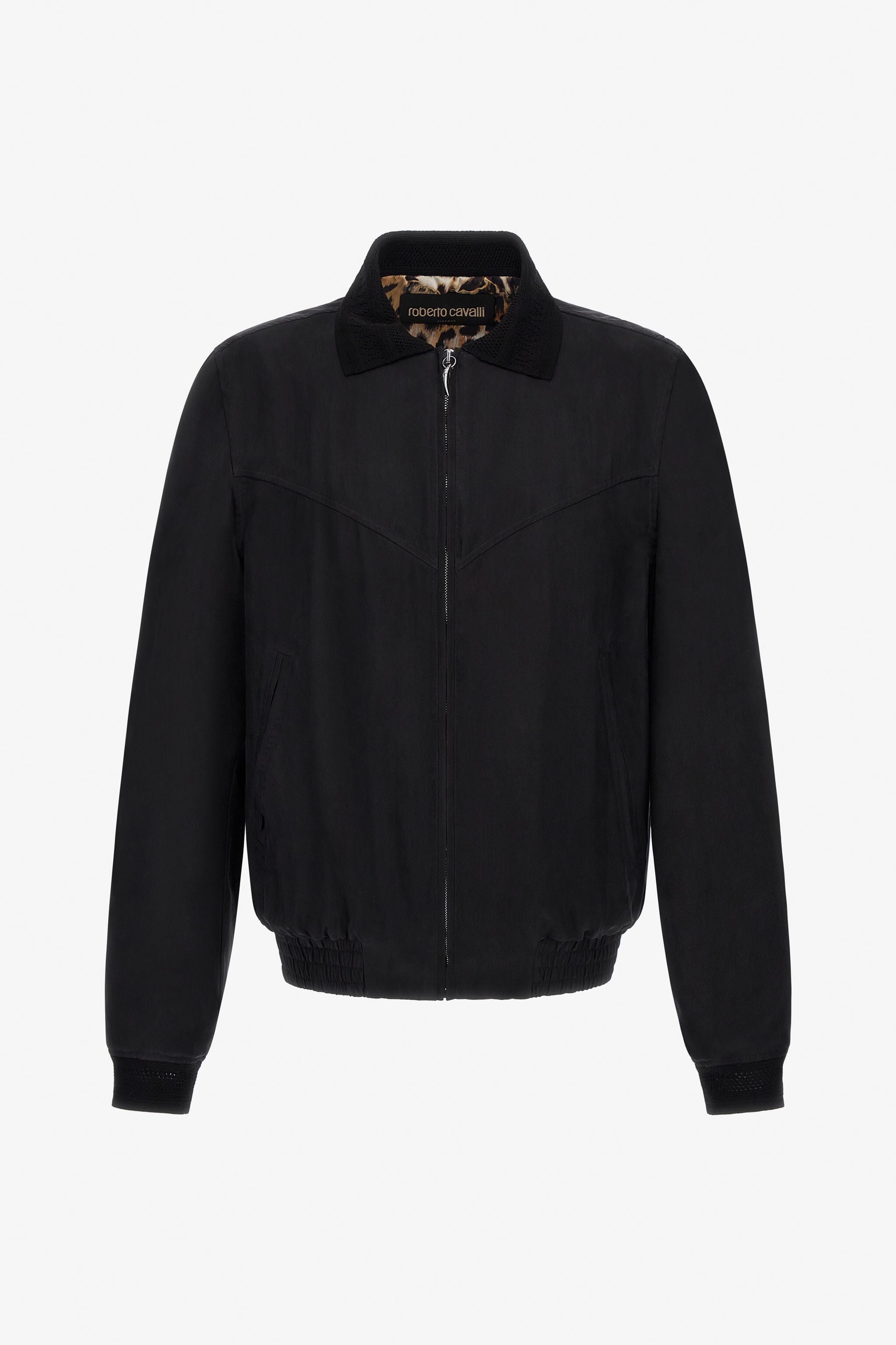 RC Zip-up bomber jacket Black SRT465-FLJ04