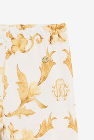 RC Pantaloni Stampa Gold Arabesque WHITE/GOLD TJT207-JFN37