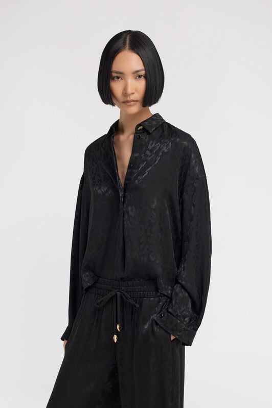 JC Just Cavalli Shirt JC Just Cavalli Shirt Black TFT122-TF187