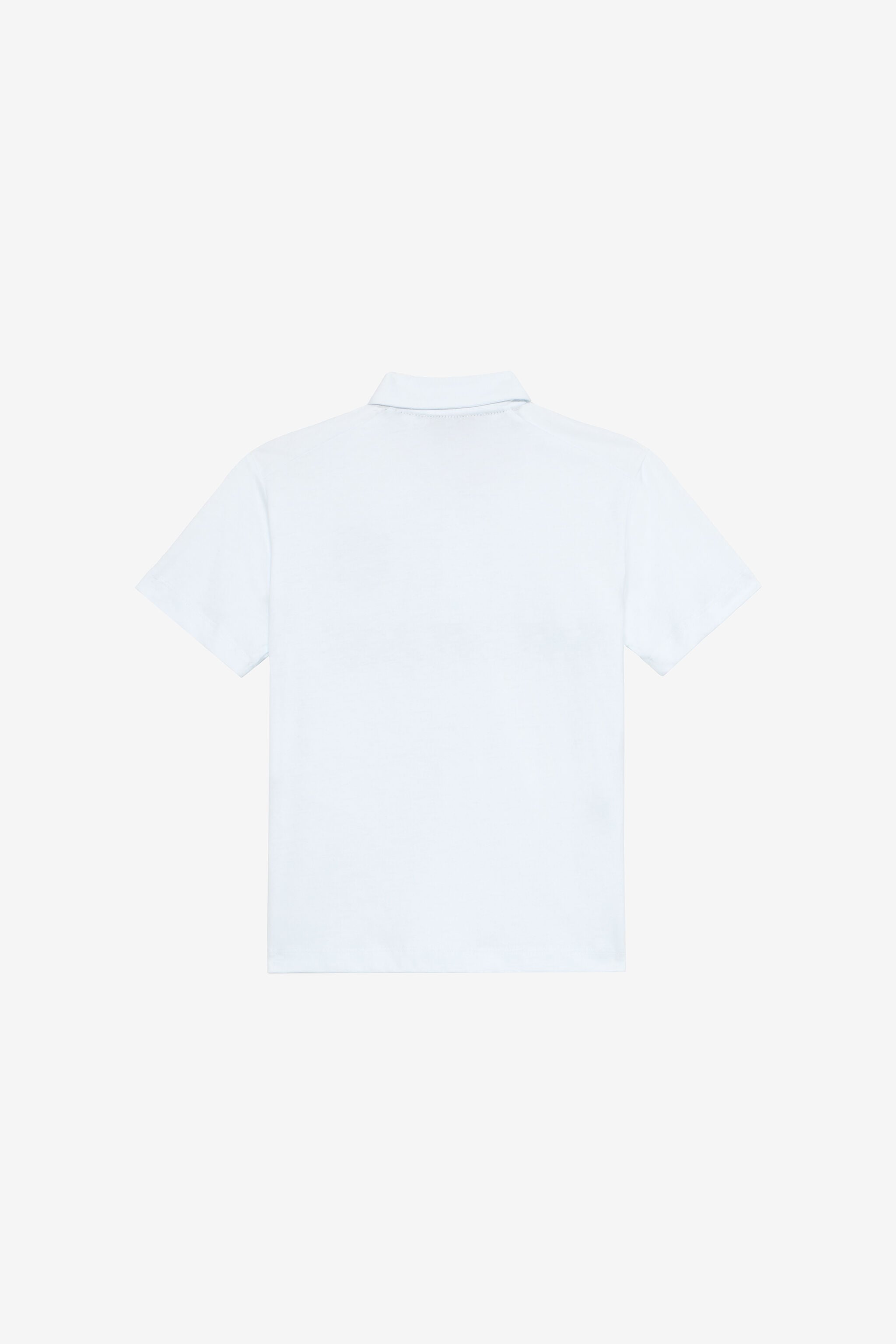 JU Polo-Shirt With Lettering And Patch JU Polo-Shirt With Lettering And Patch White UJT64C-JD001