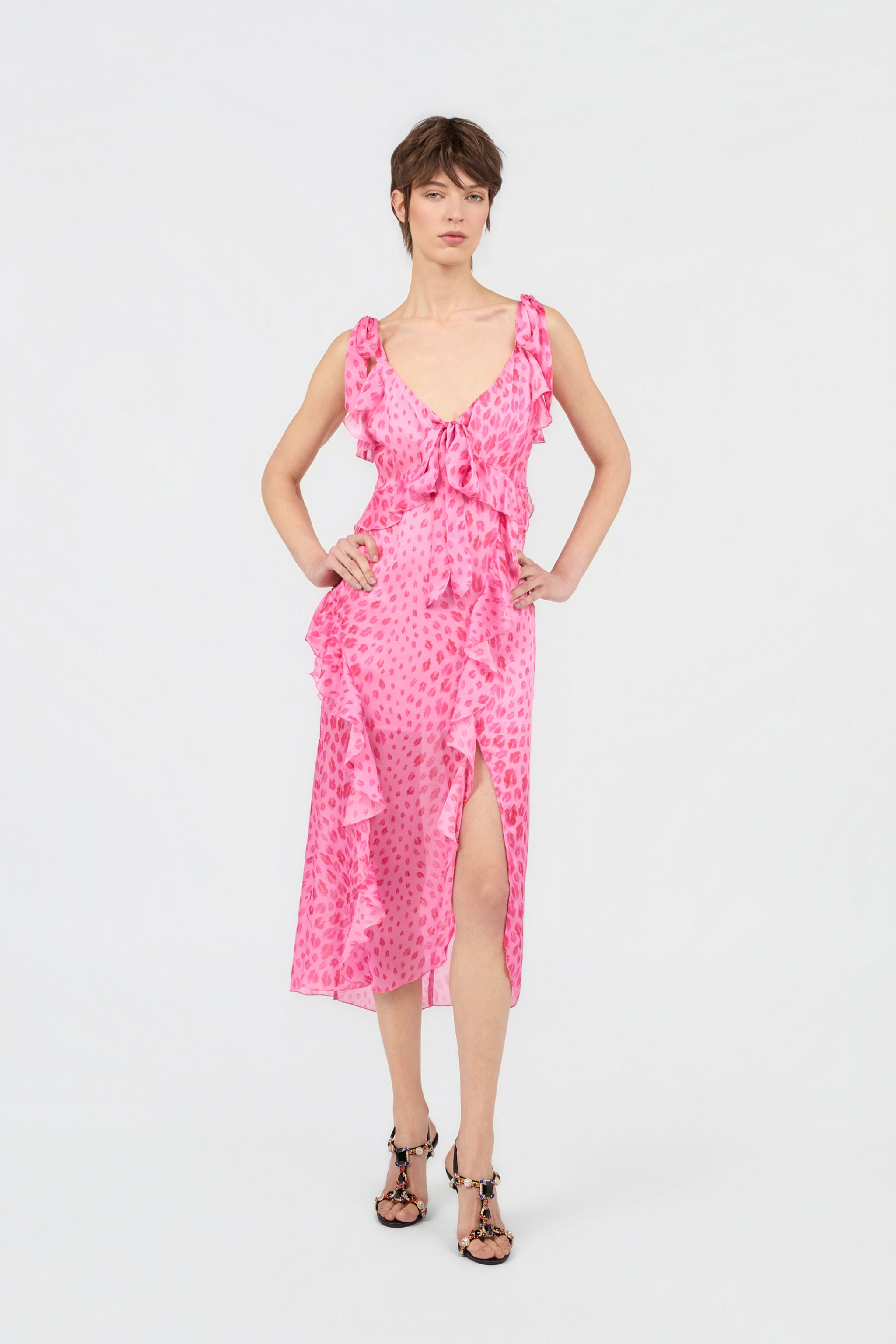 JC Robe Imprimé The Jaguar Kiss JC Robe Imprimé The Jaguar Kiss CARNATION WFT300-WF698