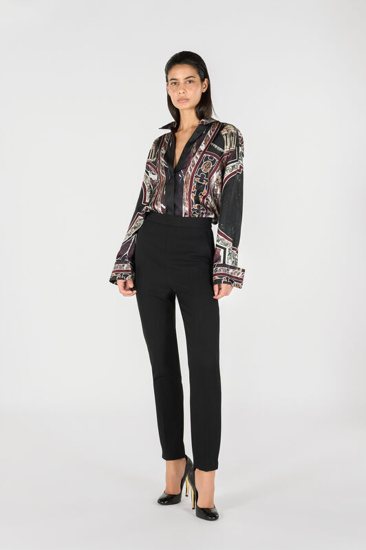 RC High-waisted trousers RC High-waisted trousers Black TWT203-WP059