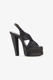 RC Platform sandals Black SWS007-PZ899