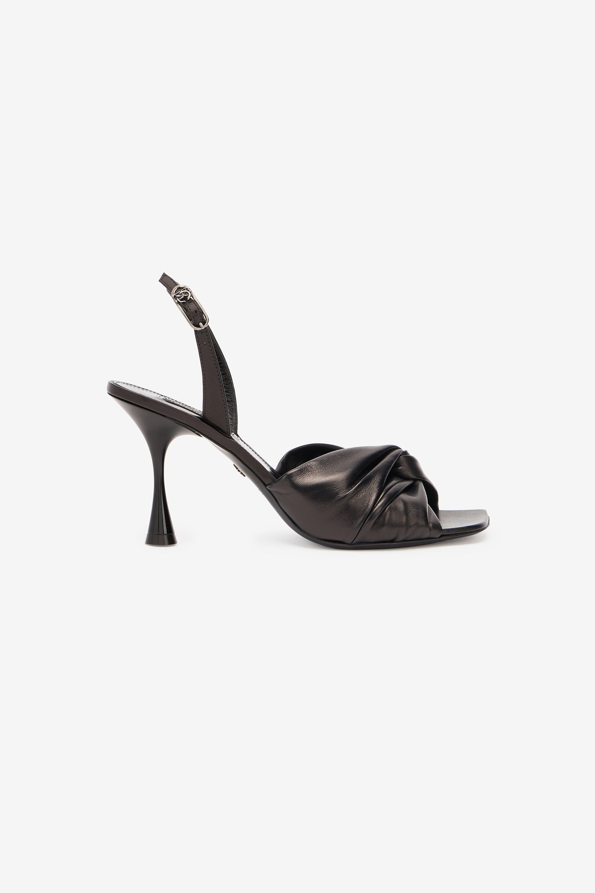 RC Leather Slingback Sandals RC Leather Slingback Sandals Black UKS006-PN003