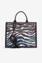 JC Tie Dye-Print Shopper Black SFB184-SF679