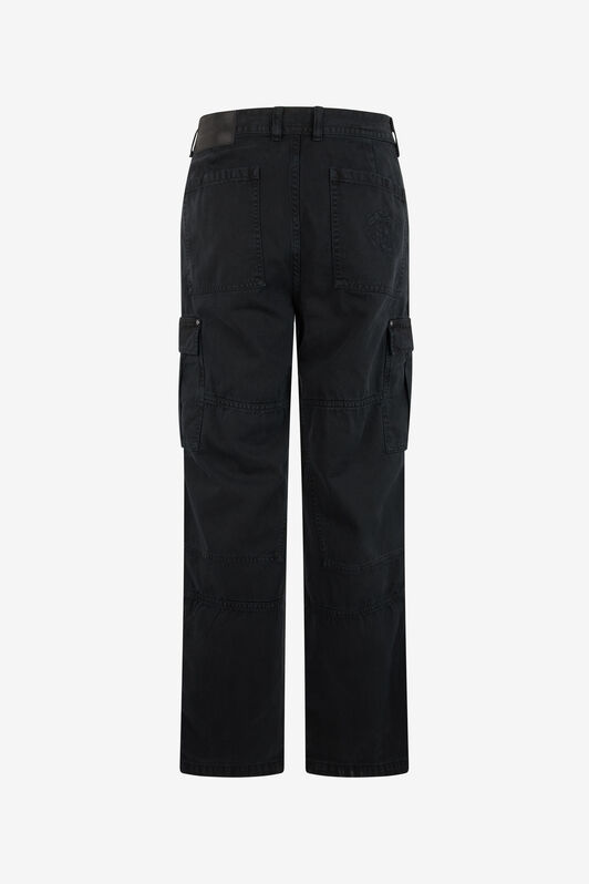 RC Cargo Trousers Black BEIGE SOT20A-FA017