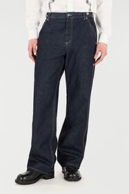 RC Jeans Con Gamba Morbida E Monogram RC Blu scuro VRJ231-VT025