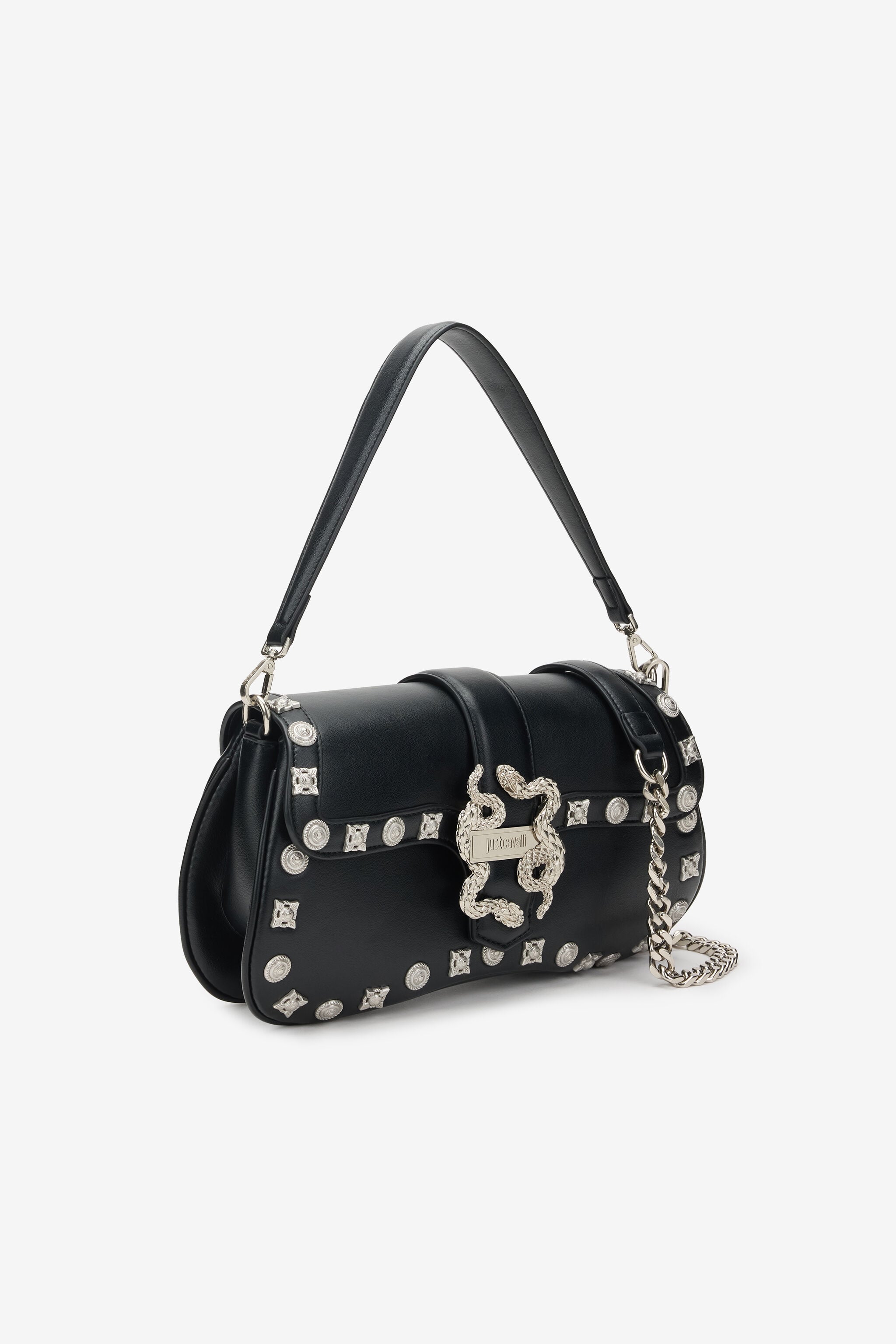 JC Schultertasche mit verziertem Detail JC Schultertasche mit verziertem Detail BLACK WFB024-WF354