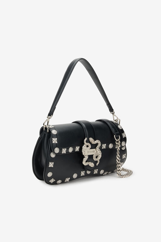 JC Schultertasche mit verziertem Detail JC Schultertasche mit verziertem Detail BLACK WFB024-WF354