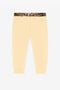 JU Pantalón de deporte de algodón con Monograma RC bordado JU Pantalón de deporte de algodón con Monograma RC bordado Amarillo RJT203-CF050