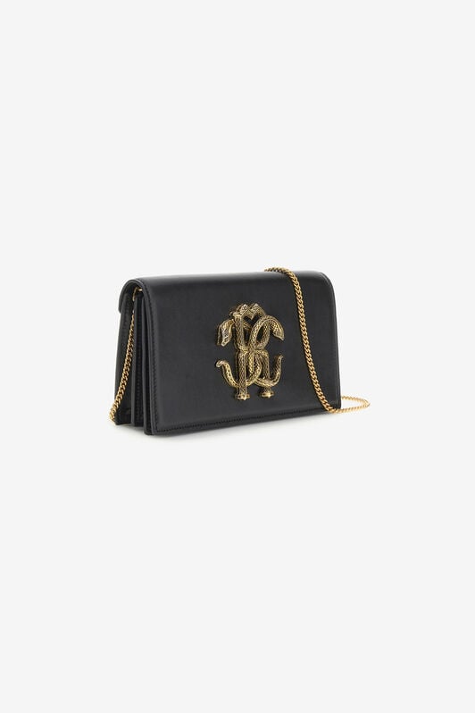 RC Mirror Snake Shoulder Bag RC Mirror Snake Shoulder Bag Schwarz KWB112-PZ132