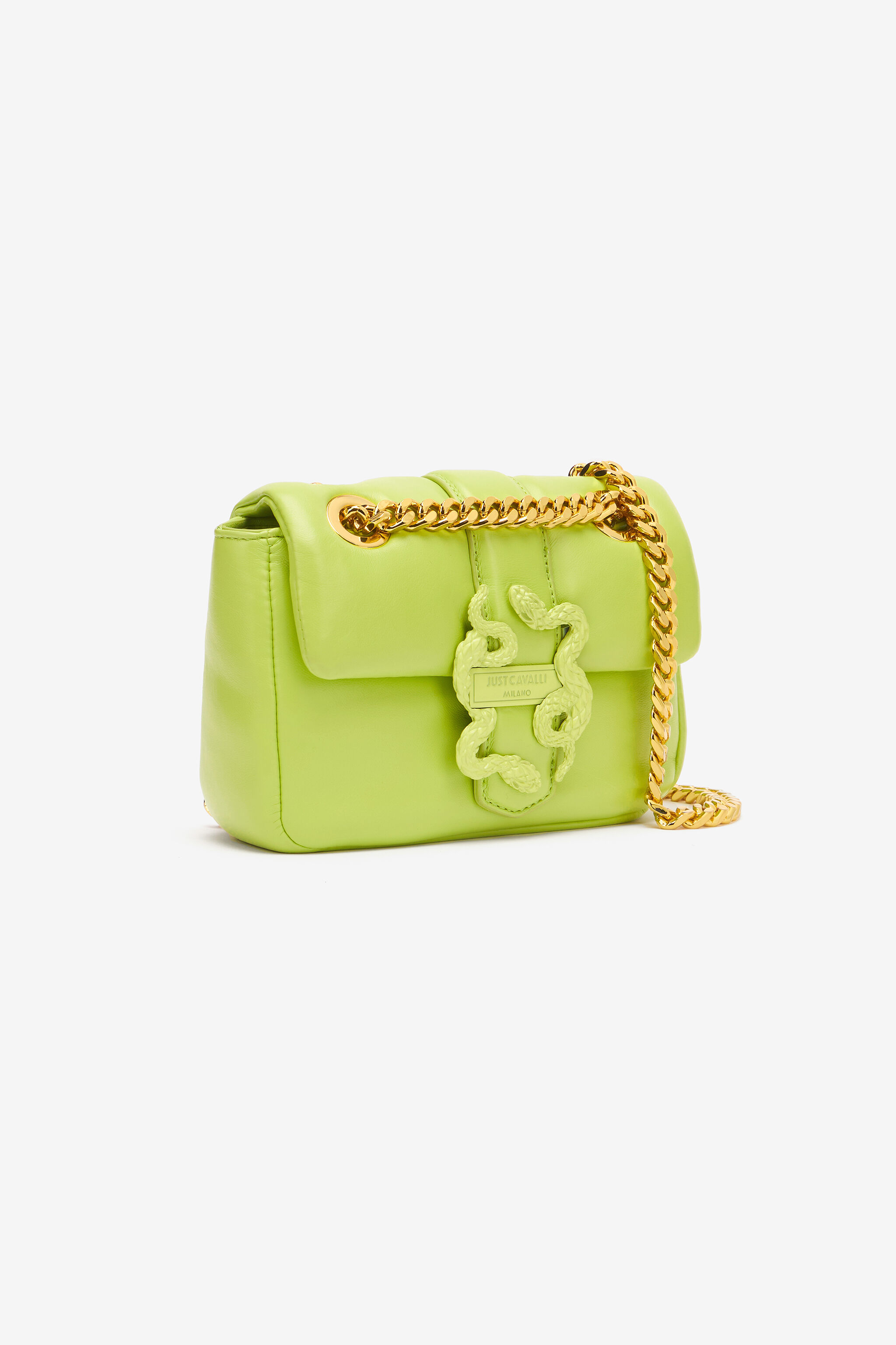 JC Small Crossbody Bag With Mirror Snake JC Small Crossbody Bag With Mirror Snake Light green UFB058-UF427