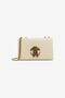 RC Shoulder bag with Monogram Mirror Snake Ivory SKB120-PZ172