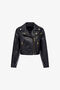 JC Giacca in pelle Just Cavalli JC Giacca in pelle Just Cavalli Nero TFP007-TF228