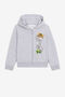 JU Felpa con logo e stampa animali JU Felpa con logo e stampa animali Grigio PJT967-CF050