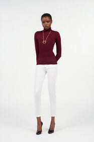 RC Top Col Roulé Bordeaux PALISSANDRO TWM601-KP001