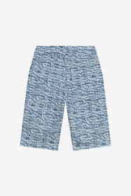 JU Monogralier Bermuda Shorts LIGHT BLUE/DARK BLUE UJT25E-5OO44