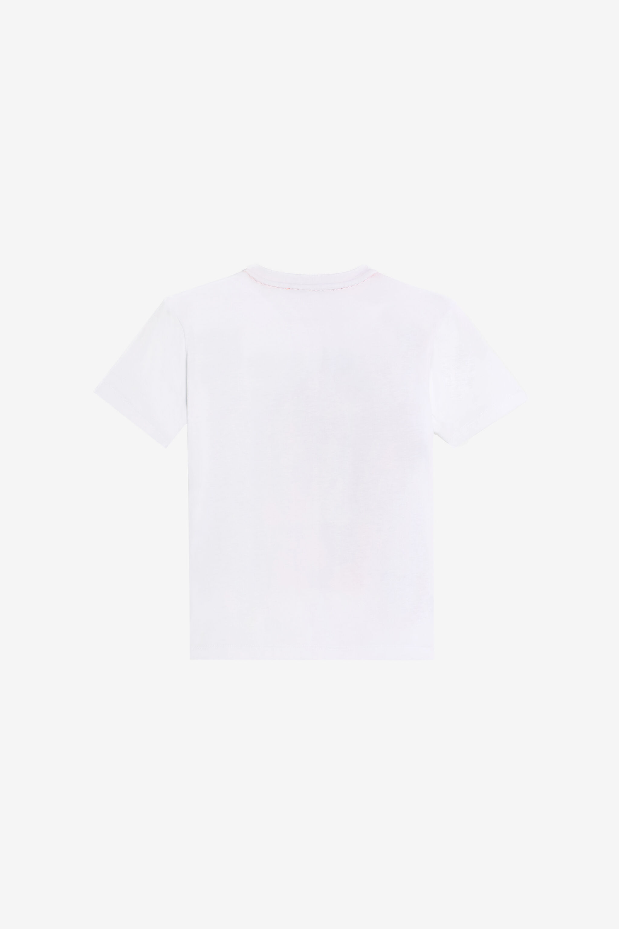 JU Weißes Baumwoll T-Shirt Mit print JU Weißes Baumwoll T-Shirt Mit print OPTICAL WHITE VJT60H-JD001