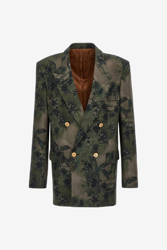 RC Blazer with Hawaii Green print RC Blazer with Hawaii Green print Dark green SRT430-3NI84