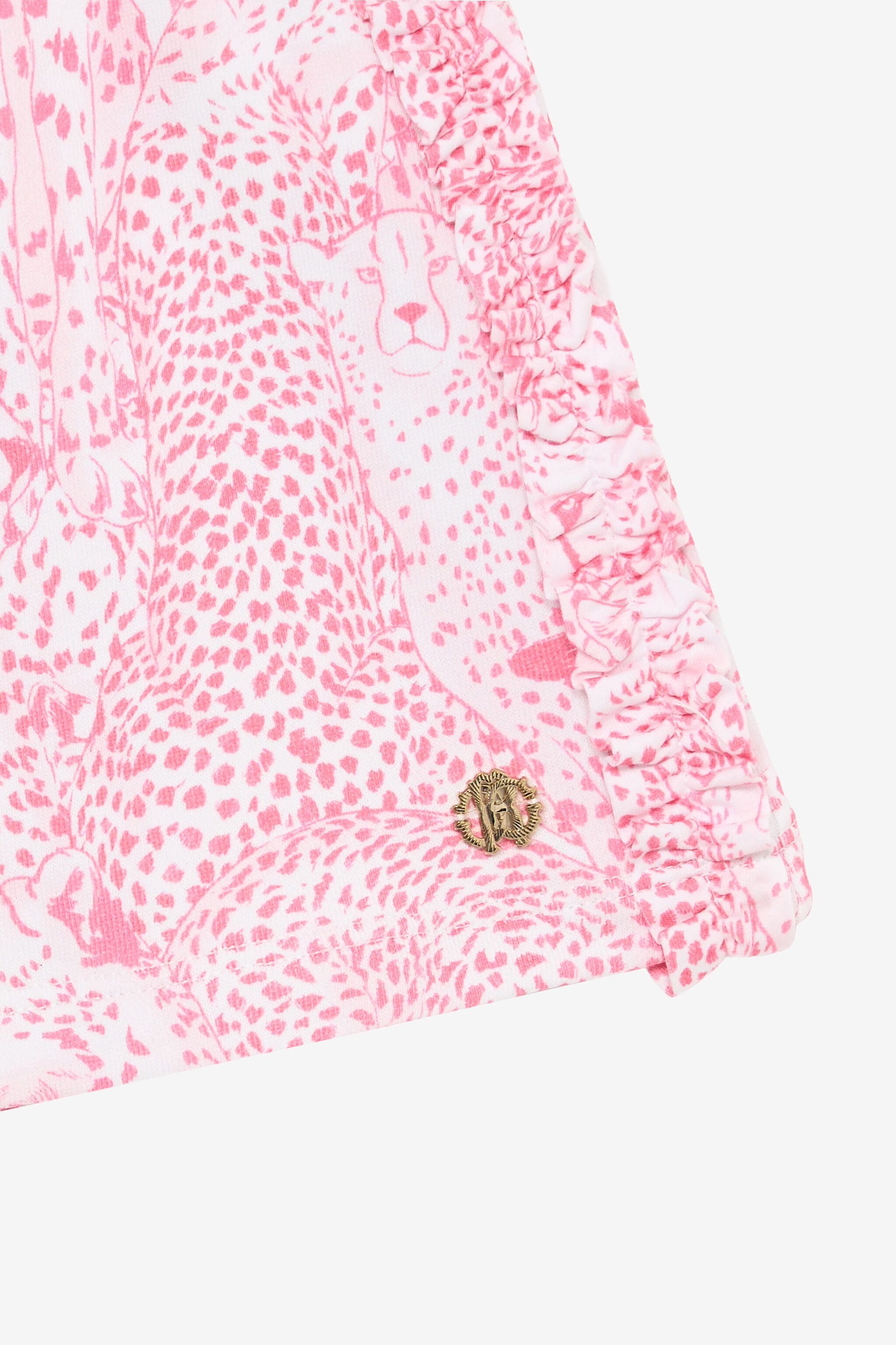 JU Cheetah Print Shorts PINK UJT26A-5OO37