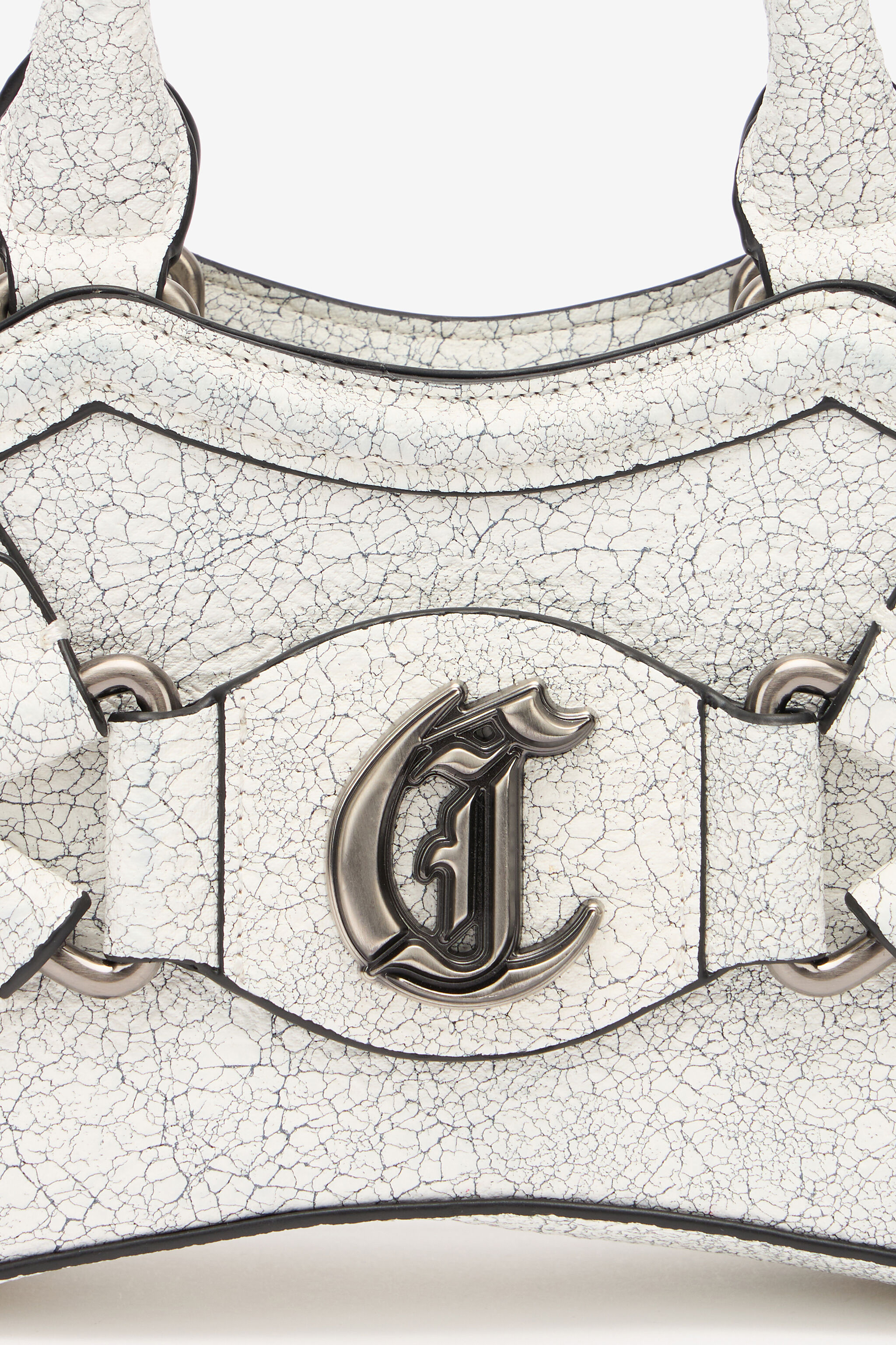 JC Borsa Effetto Marmo Con Monogram JC JC Borsa Effetto Marmo Con Monogram JC Bianco UFB109-UF478