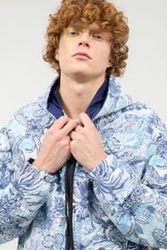 JC Sudadera Reversible Con Capucha Azul oscuro UFT076-UF114