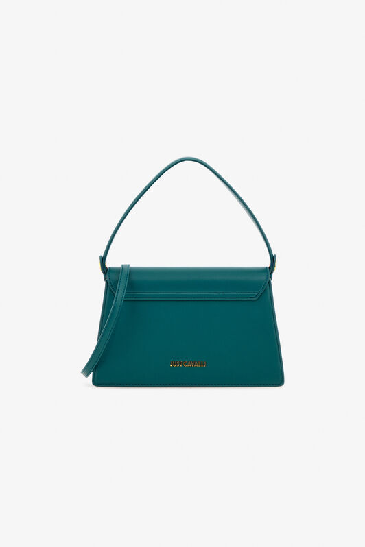 JC Just Cavalli Shoulder Bag Green TFB077-TF442
