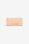 JC Cartera Pespunteada Con Logotipo Marrón claro UFP013-UF500