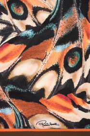 RC Scarf With Butterfly Print BLACK/MULTICOLOR XQI008-OZT28