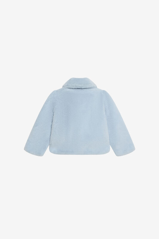JU Blaue Kunstfelljacke SKYRIDE/GN XJT40S-FT094