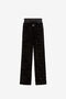 RC Zebra Velvet-Devoré Sweatpants Black PNT25A-RW001