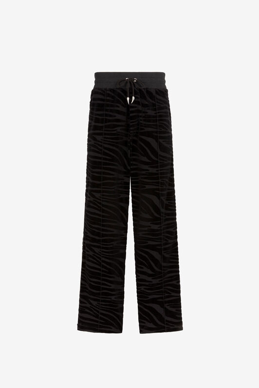 RC Zebra Velvet-Devoré Sweatpants RC Zebra Velvet-Devoré Sweatpants Black PNT25A-RW001