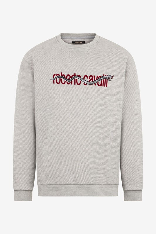 RC Snake Logo Sweatshirt Grey RC Snake Logo Sweatshirt Grey GREY MELANGE ROT66A-CF059