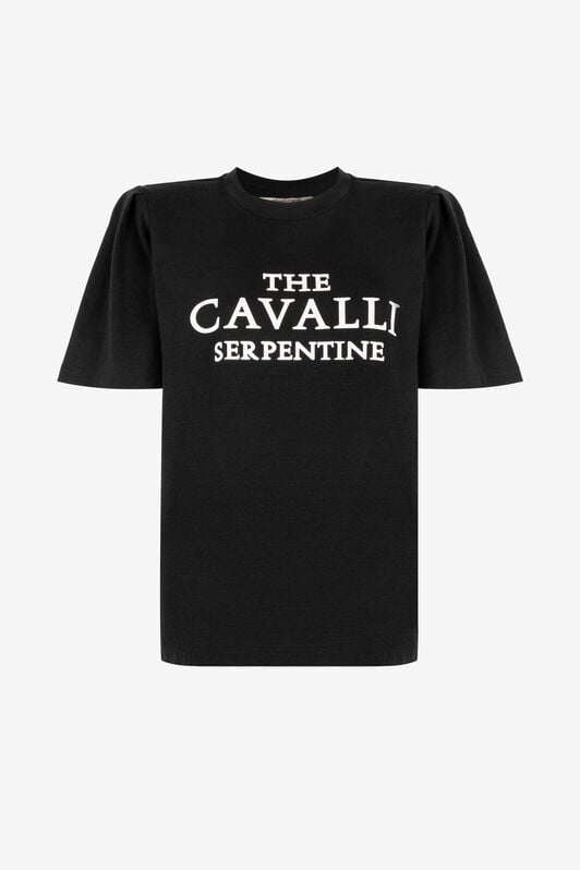 RC Logo-Print Cotton T-Shirt RC Logo-Print Cotton T-Shirt Black OQT61E-JD097
