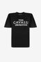RC T-shirt en coton à logo imprimé RC T-shirt en coton à logo imprimé Noir OQT61E-JD097