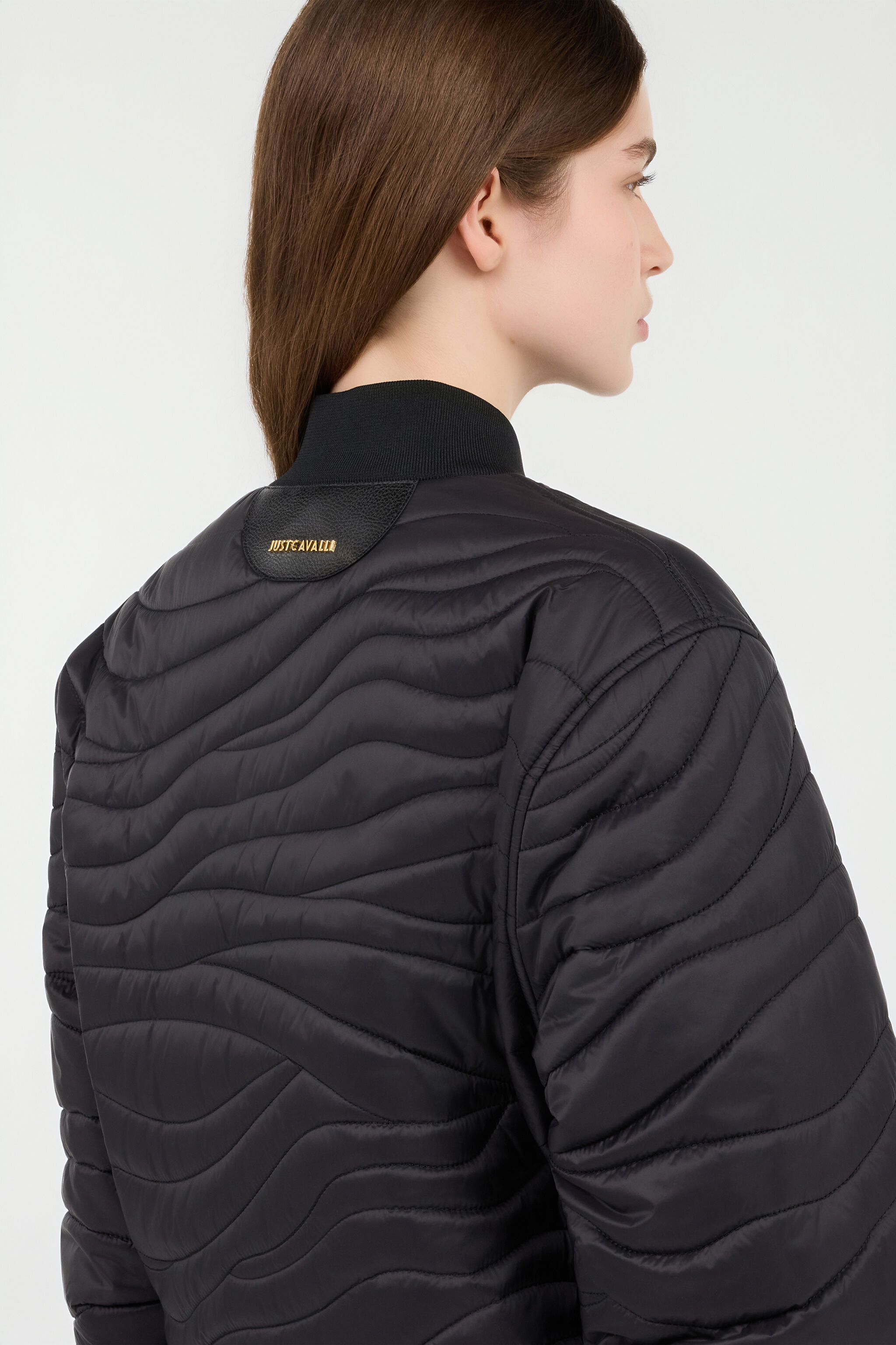 JC Zip Jacket With Quilted Zebra JC Zip Jacket With Quilted Zebra BLACK VFT313-VF463