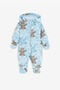 JU Teddy Bear-Print Snowsuit JU Teddy Bear-Print Snowsuit Light blue RJT400-5RG79