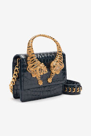 RC Crocodile-Print Roar Bag RC Crocodile-Print Roar Bag Dark blue SKB023-PZE01