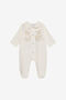 JU Baby-Strampler mit goldener Stickerei JU Baby-Strampler mit goldener Stickerei IVORY XJT80O-JD003