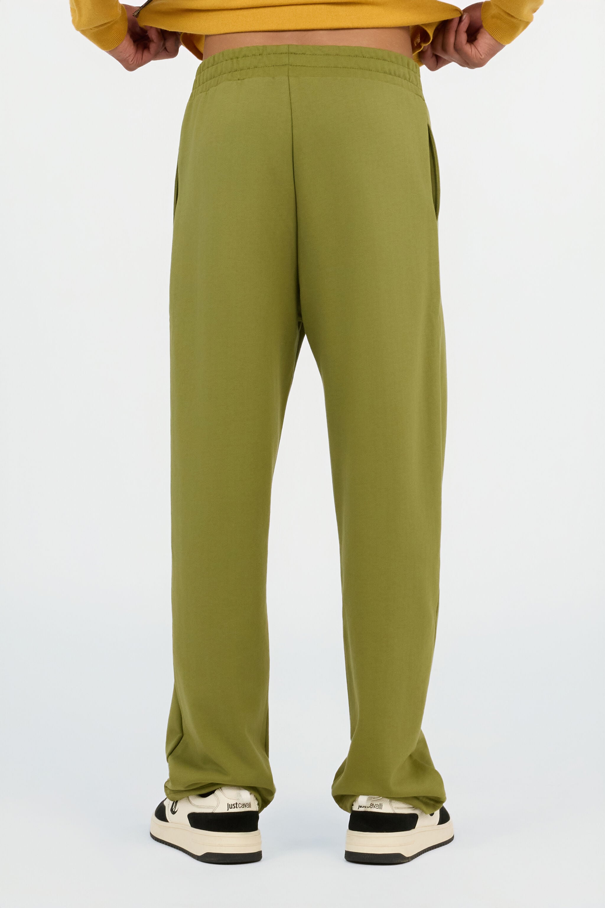 RC Green Pintuck Trousers GREEN OLIVE QOT20B-CFU50