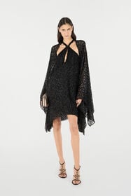 RC Polka-Dot Caftan Black UKT126-FC004
